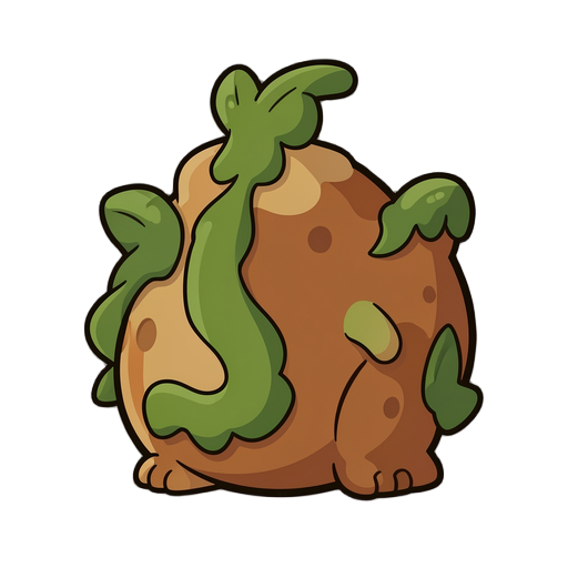 slightly exaggerated shapes. Warm earthy palette. Plain transparent background. No text, no logos.