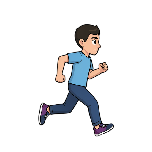 of a run