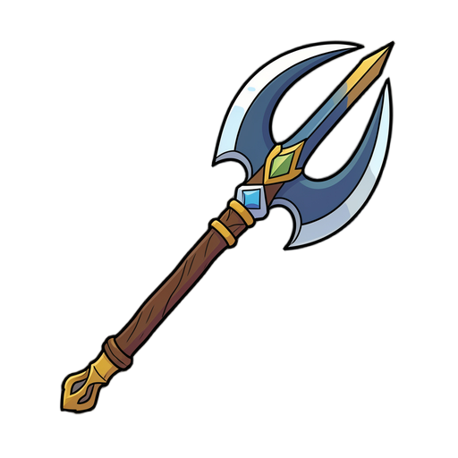 quero que crie uma foice estilo final fantasy tactics de ps1 numa grade de 16x16