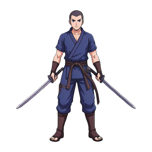 a dual weilding sword master