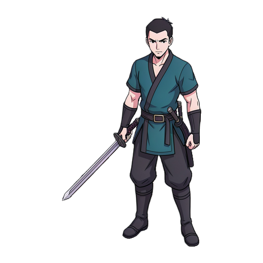 a dual weilding sword master