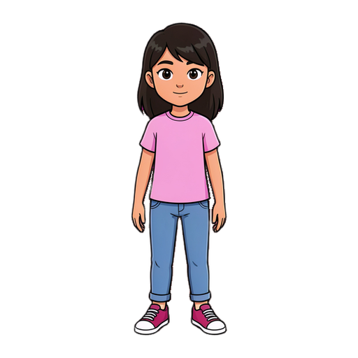 Bom dia chat, agora você é um game design que criar artes para jogos, queria que seguindo o roteiro a seguir 'Perfil

Nome: Mara Idade aparente: 12 anos Idade real no presente da história: 12 anos Papel: personagem jogável e principal ponto de vista Presença: observadora, prática e um pouco engraçada