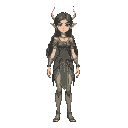 full body of elven goddess