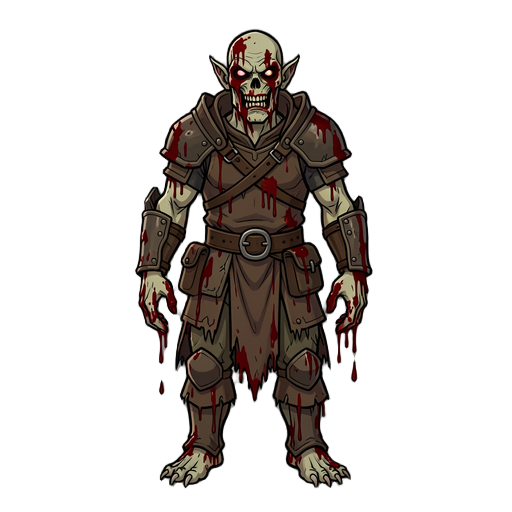 medieval blood infested ghoul
