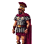 realistic art style, ancient roman soldier