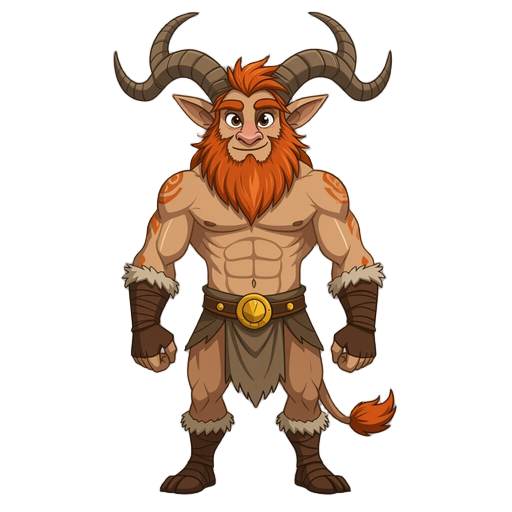 an adult satyr