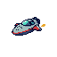 create spaceship sprite inspired by 16-bit