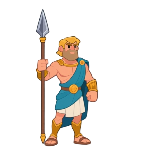 greek mythology hero empedion build with a speer 