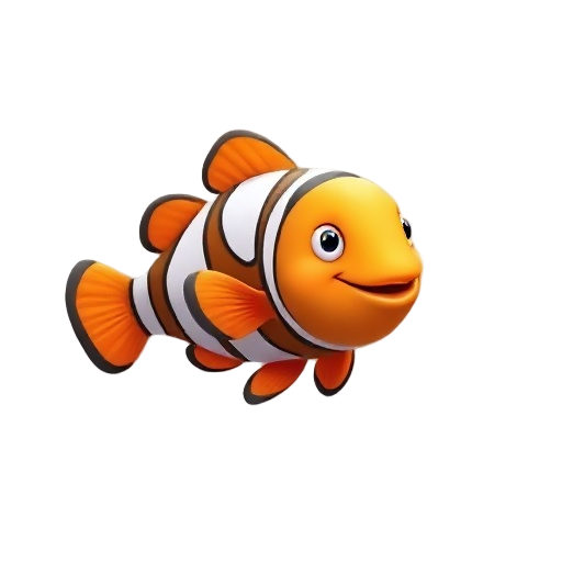 clownfish swimming