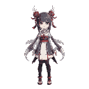 anime girl that is based on the god "tsukuyomi"