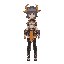 anime girl that is based on the god "sol"