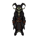 male witch doctor plague mask inspired by darkest dungeon