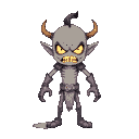 a horror character embodying wrath
