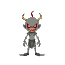 a horror character embodying wrath