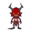 a horror character embodying wrath