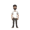man blank template