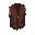 create a leather vest that covers a torso. it should have arms for the holes. it should have clearly visible stitching.