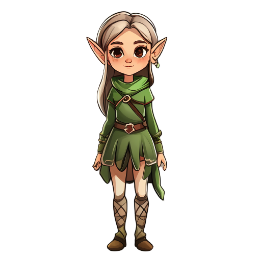 elf,girl