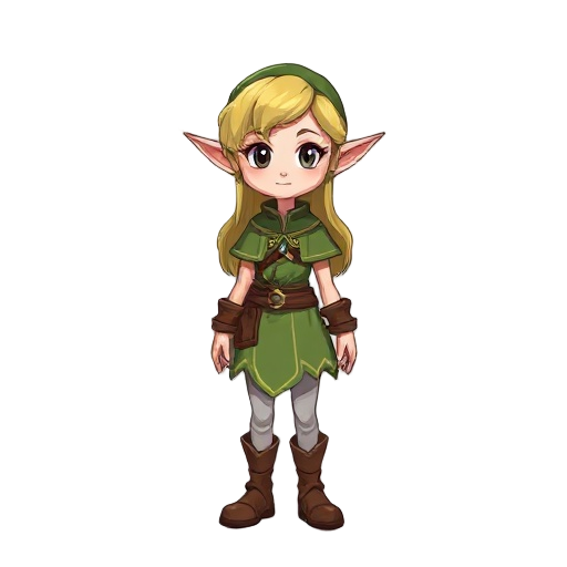 elf,girl