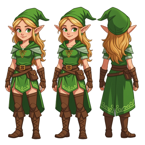 elf,girl