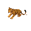 beautiful isometric tile with jaguar