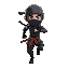 create a ninja running