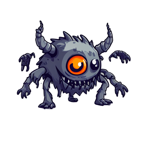 monster that respresents a programming bug.
