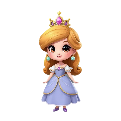 create an image of an princess character