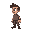 a human body looking to the left