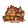 cozy pub in a sleepy fantasy castle town