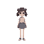young girl full body