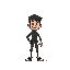 create me and idle sprite of stickman