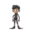 create me and idle sprite of stickman