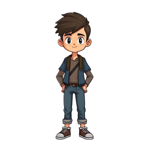 inicial noob personagem rpg estudante