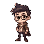 inicial noob personagem rpg estudante