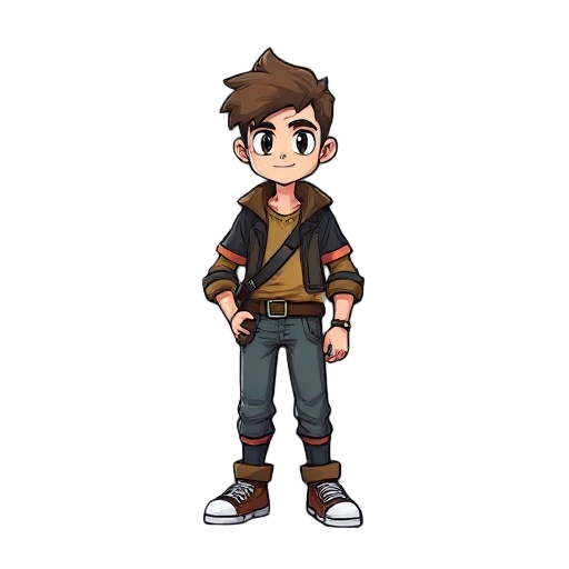 inicial noob personagem rpg estudante level 10