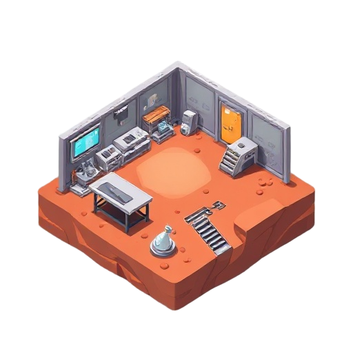 research lab on mars