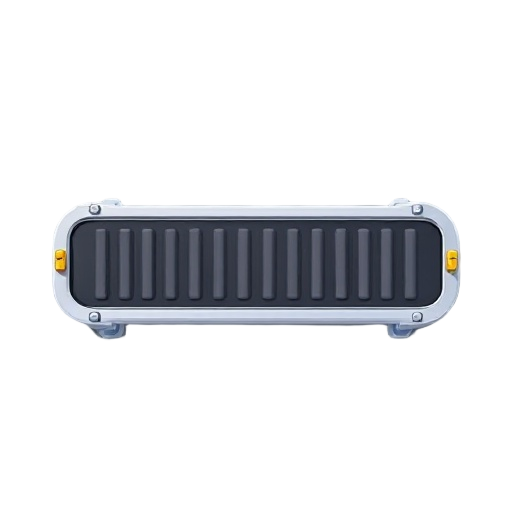 single conveyor belt top view