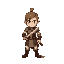 warrior with a sword