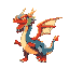 majestic multicolor traditional chinese dragon flying leviathan loong