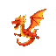 majestic chinese dragon flying
