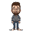 a guy with glasses and beard