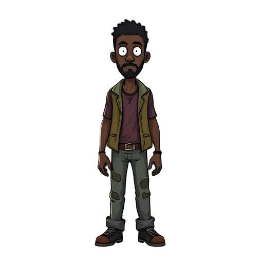a black man who survived a zombie apocalypse