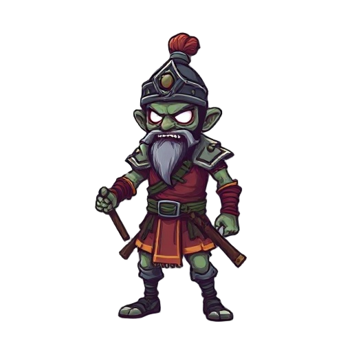 generate pixalated sprite of a chinese ancient zombie warrior. 