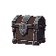 generate a chest of iron and black color