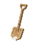 generate a minecraft shovel and snowball