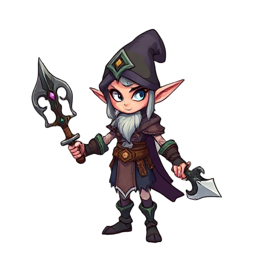 a metroidvania mage elf