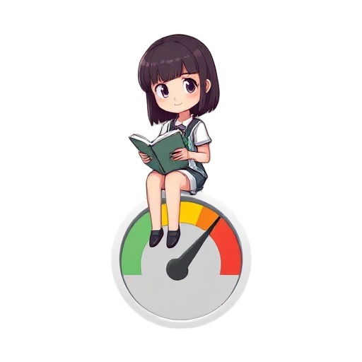 a girl with mid length dark broun hair siting on a progress bar star theamed and  reading a book 