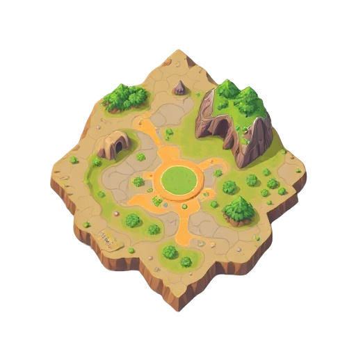 i need a 2d map for rpg game pixel map 