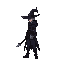 witch hunter, side view, dark fantasy style, metroidvania